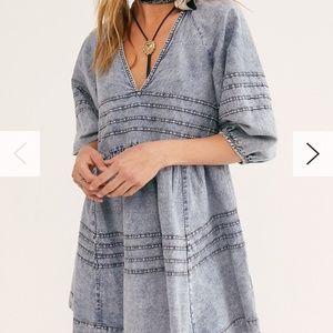 Sweet Surrender Denim Mini Dress